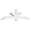 Ekena Millwork Alberta Architectural Grade PVC Gable Bracket, 108"W x 27"H x 6"D x 6"F, 6/12 Pitch GBP108X27X0606ALB00 - alternate 1